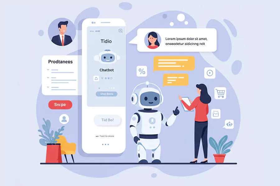 تیدیو (Tidio) – پلتفرم چتبات هوشمند