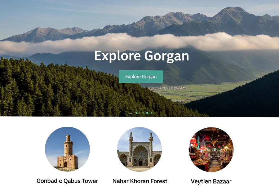 طراحی سایت در گرگان