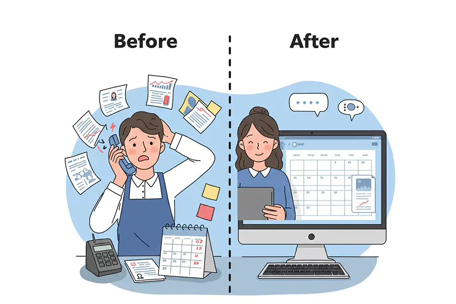 چرا کسب‌وکار شما به یک سایت نوبت‌دهی آنلاین نیاز دارد